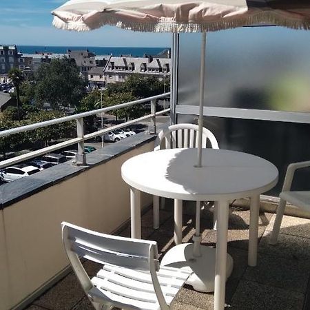 Studio calme avec terrasse vue mer Pleneuf-Val-Andre Esterno foto