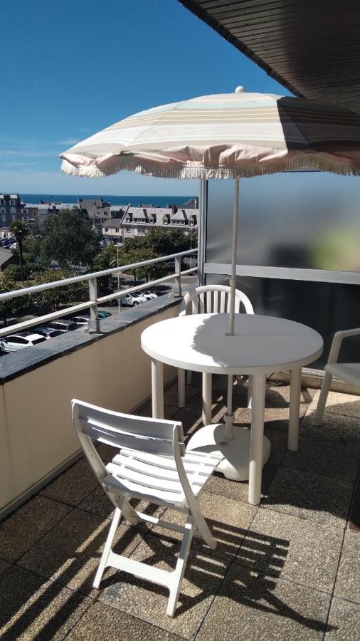 Studio calme avec terrasse vue mer Pleneuf-Val-Andre Esterno foto